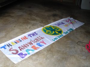 Girl Scout Troop 518 Banner